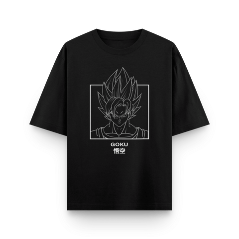 Goku from Dragonball Series Anime Oversized T-Shirt