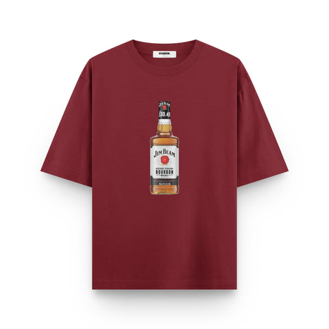 Jim Beam Bourbon Oversized T-Shirt by Kaihama