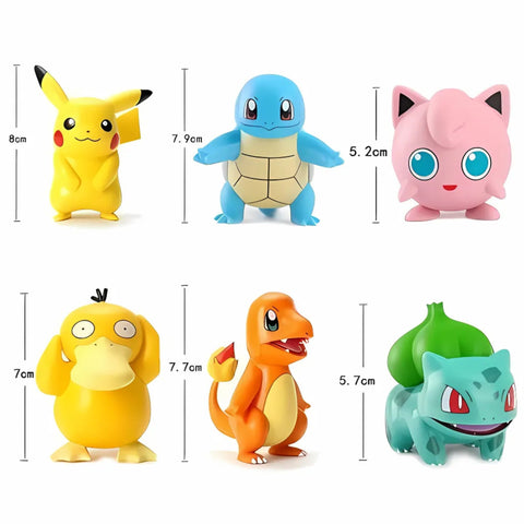 Pokémon Mini Figurine (5–8 cm) – Choose Your Favorite Character