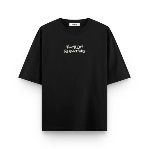 F*ck Off Respectfully Oversized T-Shirt by Kaihama
