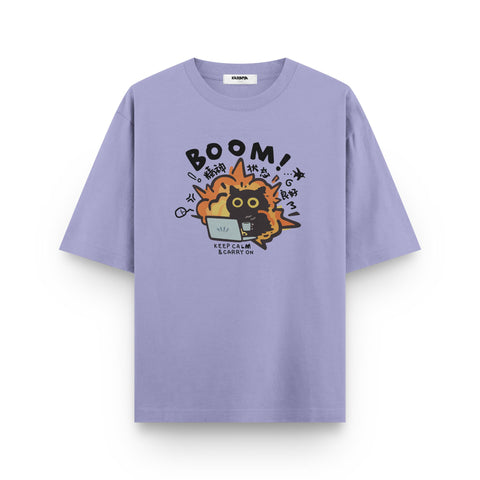 Boom! Keep Calm Oversized T-Shirt – Kaihama Studios