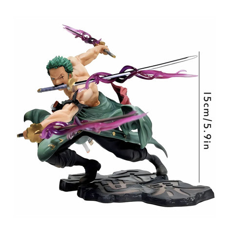 Roronoa Zoro Action Figure – One Piece Collectible Figurine (15cm)