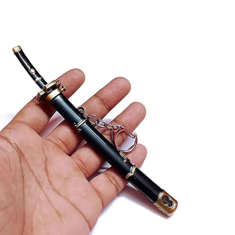 Mini Sword-Style Collectible Keychain for Fans & Cosplay Accessories