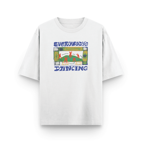 Everybody's Dancing Oversized Tshirt by Kaihama