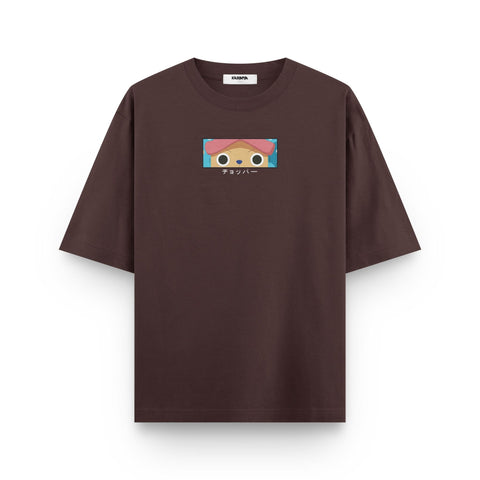 Chopper Eyes Oversized Anime Tee