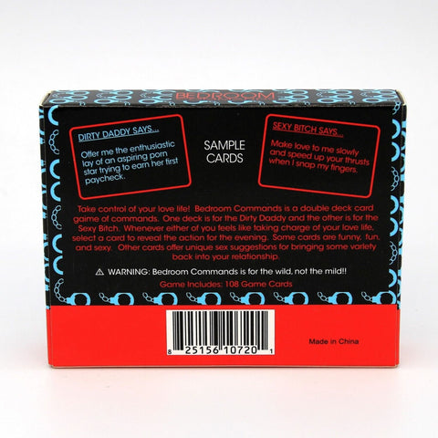 18+ Bedroom Commands: The Ultimate Couples Card Game