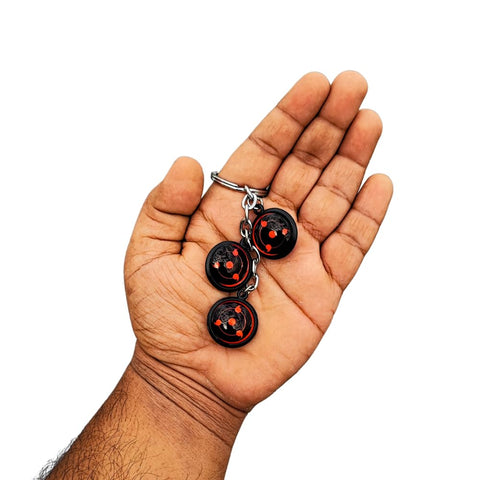 Sharingan Metal Keychains