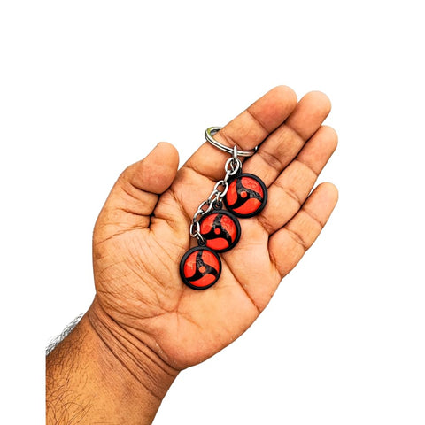 Sharingan Metal Keychains