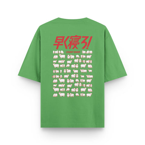 Count Sheep Oversized Tee