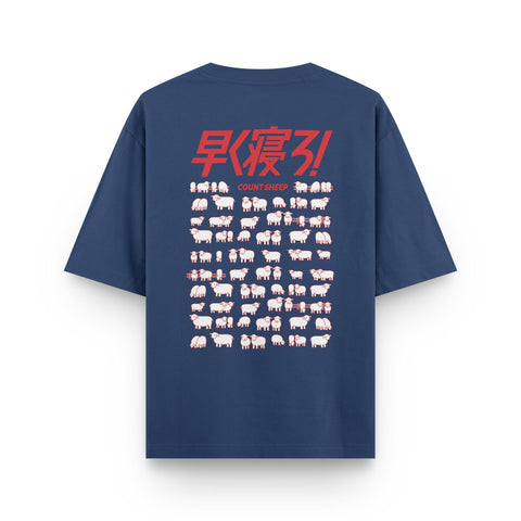 Count Sheep Oversized Tee