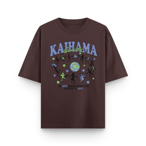Belong to Earth Oversized Tee by Kaihama