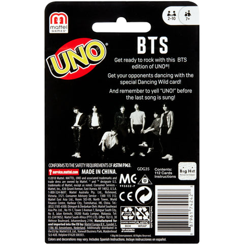 UNO BTS Edition – Card Game for 2 to 10 Players