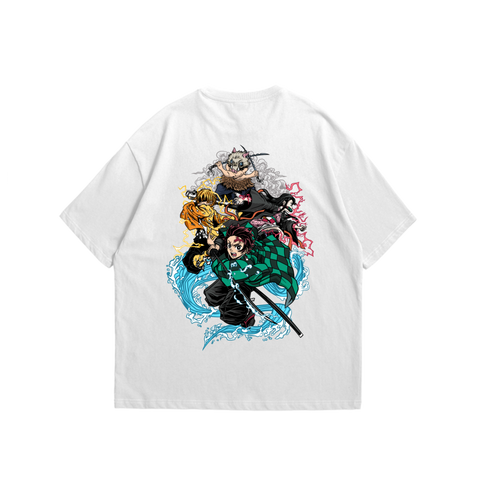 Demon Slayer Anime Oversized Tshirt