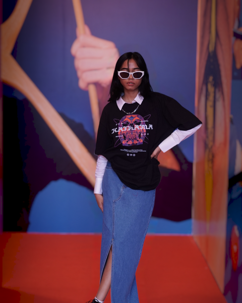 Echoes of RETALIATION Oversized Tshirt