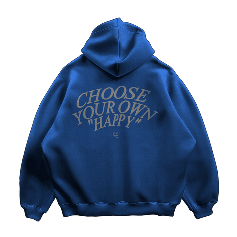 Choose Your Own Happy Oversized Hoodie by Kaihama