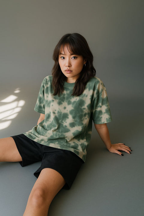 Zen Tide Oversized 240GSM Tee by Kaihama