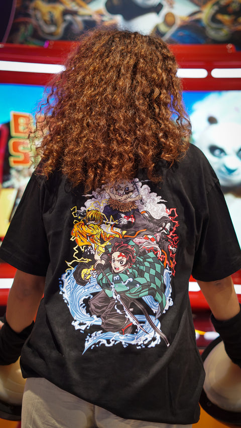Demon Slayer Anime Oversized Tshirt