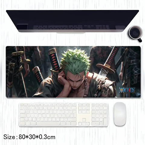 Anime Extended Mouse Pad (One Piece, Pokémon & More)