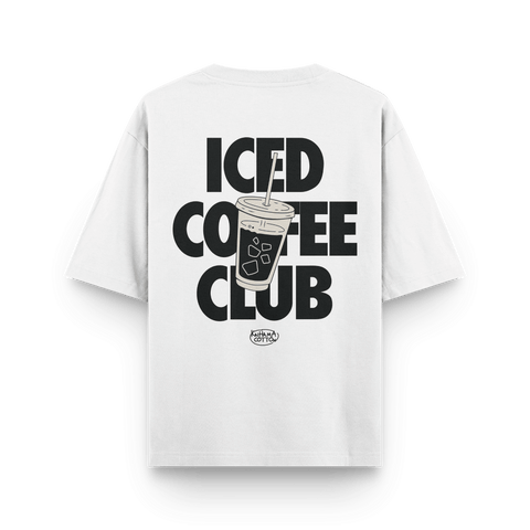 Iced Coffee Club Oversized Tshirt by Kaihama