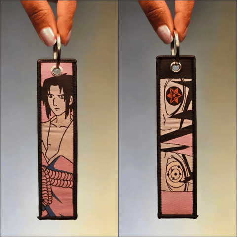 Naruto Embroidered ANIME Keychain – Double Sided