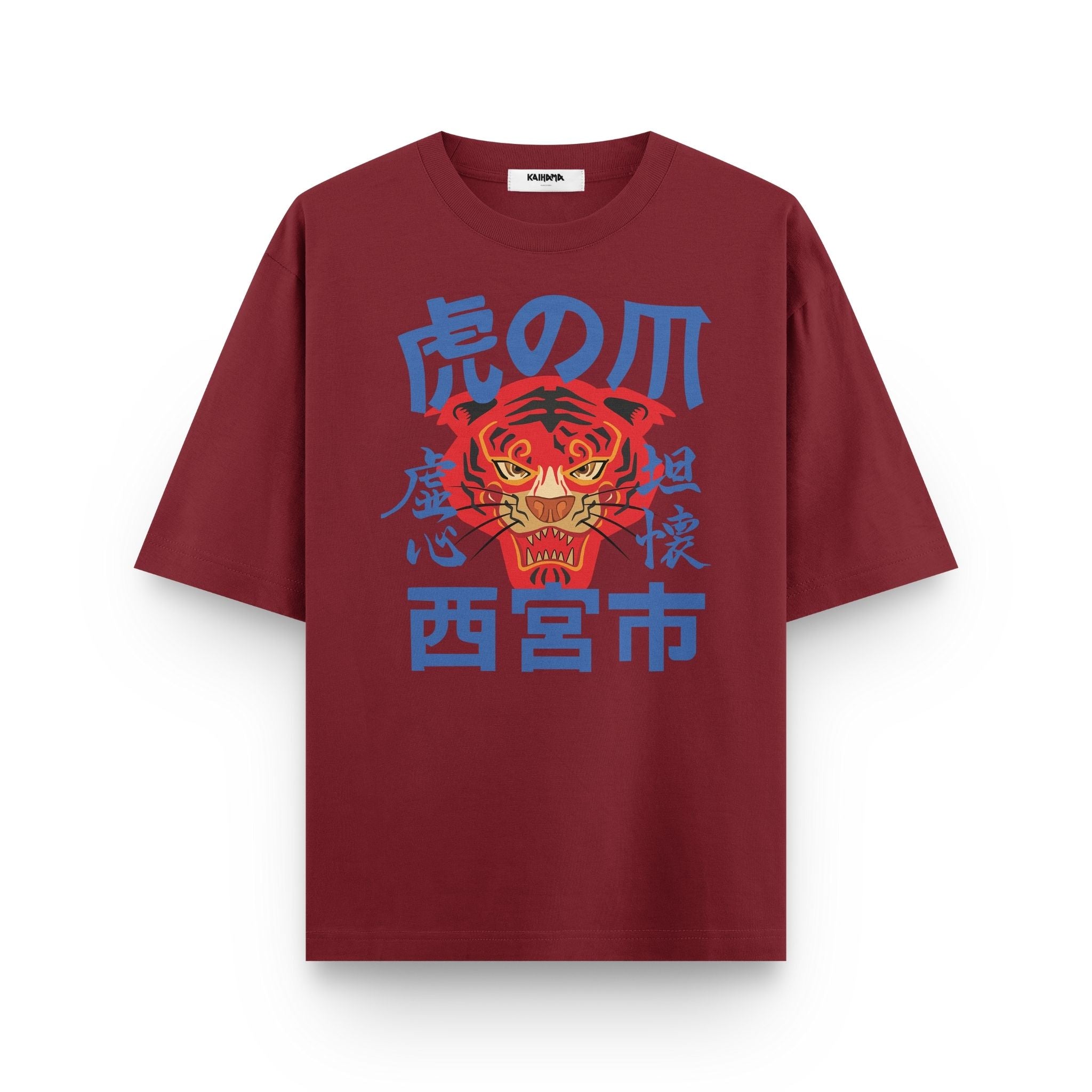 Japanese Tiger Oversized Graphic T-Shirt – Kaihama