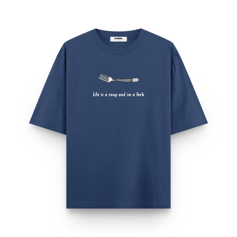 Life Is a Soup Oversized T-Shirt