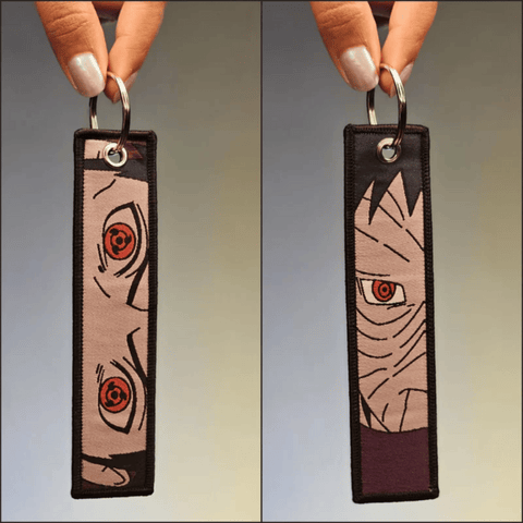 Naruto Embroidered ANIME Keychain – Double Sided