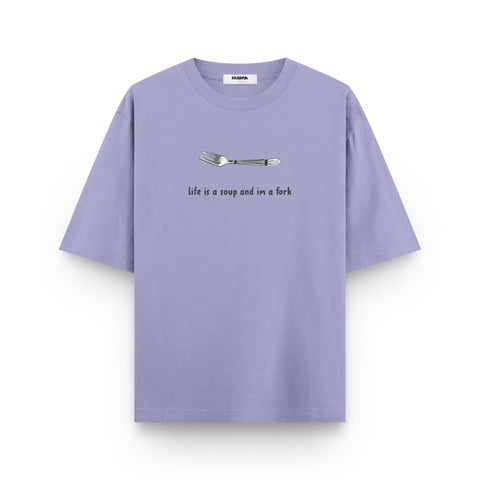 Life Is a Soup Oversized T-Shirt