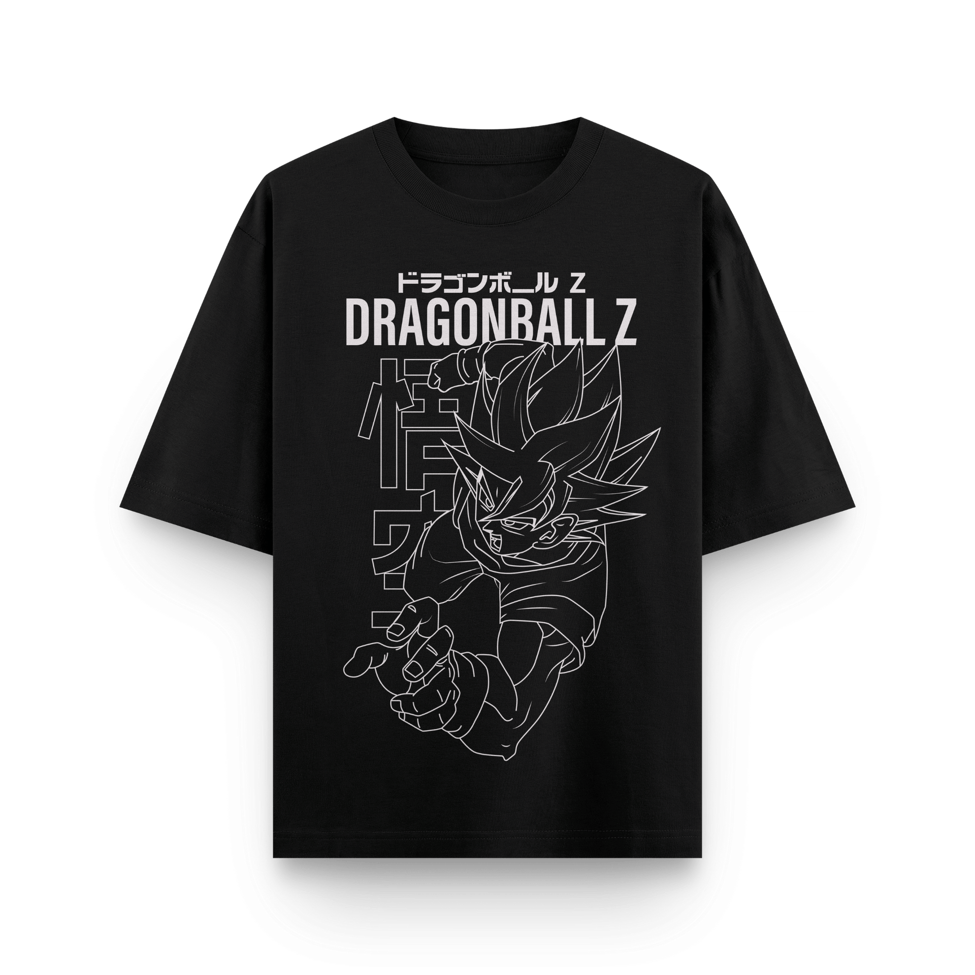 Goku from Dragonball Z Series Anime Oversized T-Shirt – Kaihama