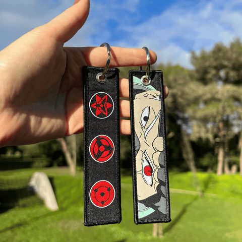 Naruto Embroidered ANIME Keychain – Double Sided