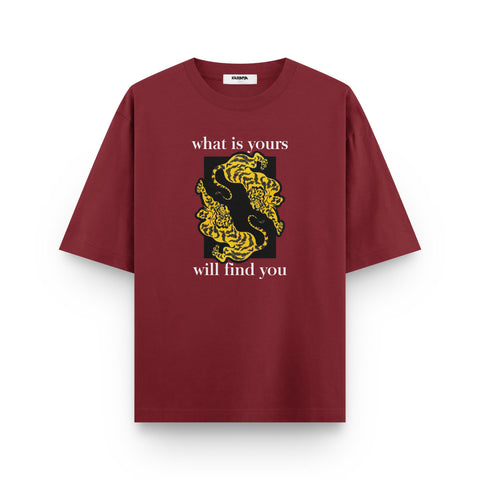 What Is Yours Will Find You Oversized T-Shirt – Kaihama Studios