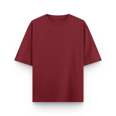 Round Neck 100% Cotton 240GSM Oversized Tshirt