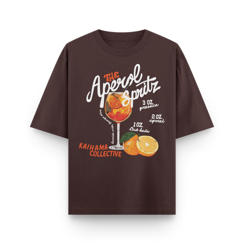 Aperol Spritz Oversized Tshirt by Kaihama