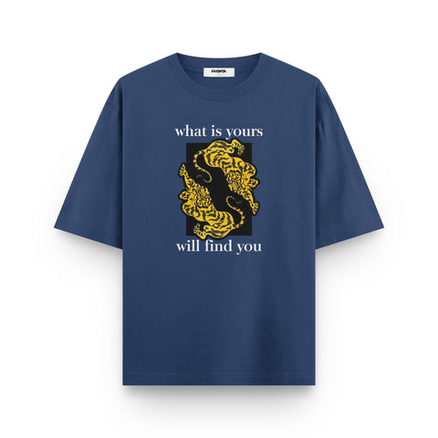 What Is Yours Will Find You Oversized T-Shirt – Kaihama Studios