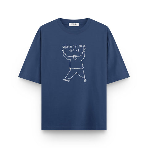 Where The Hell Are We? Oversized T-Shirt