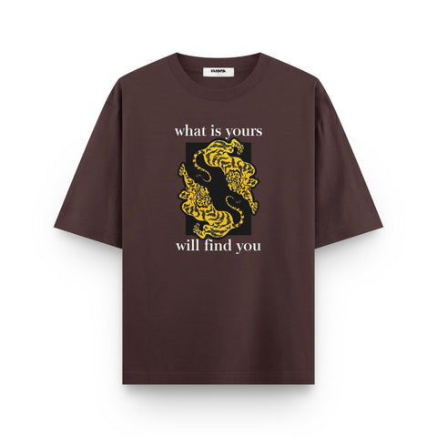 What Is Yours Will Find You Oversized T-Shirt – Kaihama Studios