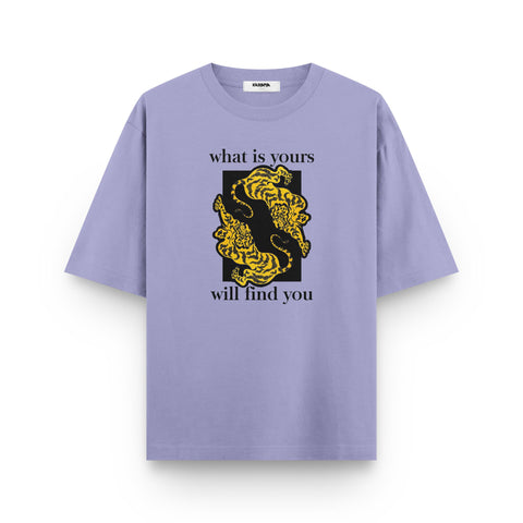 What Is Yours Will Find You Oversized T-Shirt – Kaihama Studios