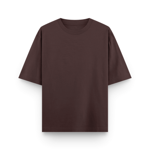 Round Neck 100% Cotton 240GSM Oversized Tshirt