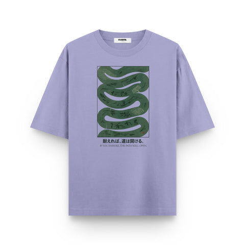 The Path Will Open Oversized T-Shirt – Kaihama Studios