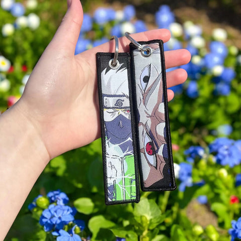 Naruto Embroidered ANIME Keychain – Double Sided