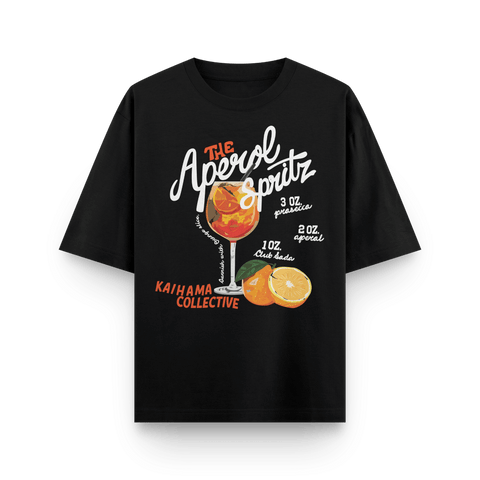 Aperol Spritz Oversized Tshirt by Kaihama