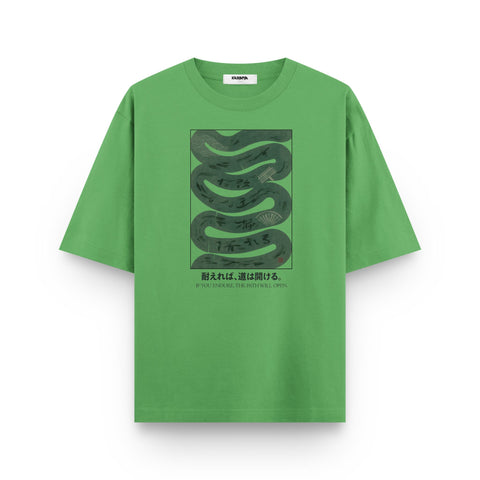 The Path Will Open Oversized T-Shirt – Kaihama Studios