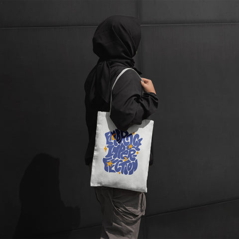 Embrace Imperfection Canvas Tote Bag