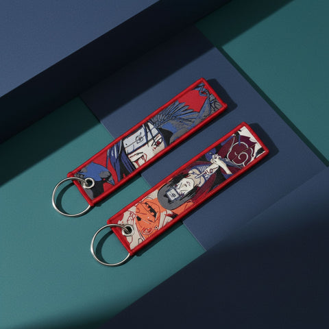 Naruto Embroidered ANIME Keychain – Double Sided