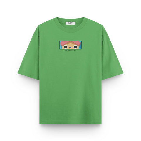 Chopper Eyes Oversized Anime Tee