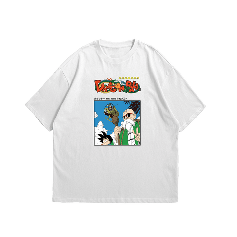 Master Roshi from Dragonball Anime Oversized Tshirt