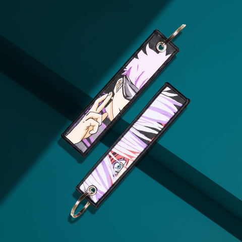 Jujutsu Kaisen Embroidered ANIME Keychain – Double Sided