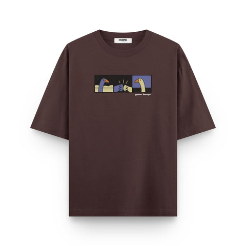 Goose Bumps Oversized Graphic T-Shirt