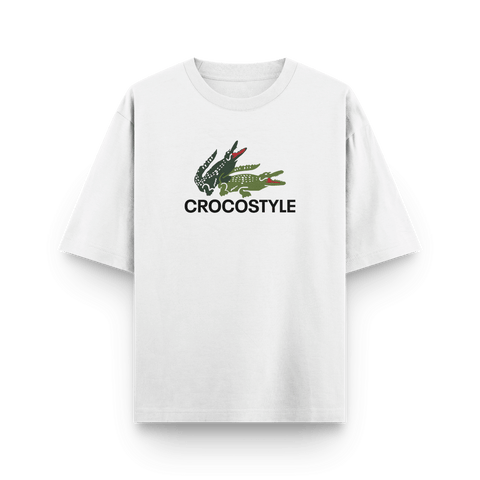 Crocostyle Oversized Tee by Kaihama