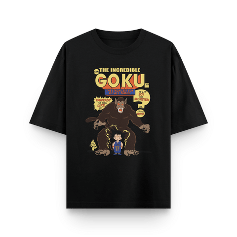 The Incredible Goku Oversized T-Shirt by Kaihama